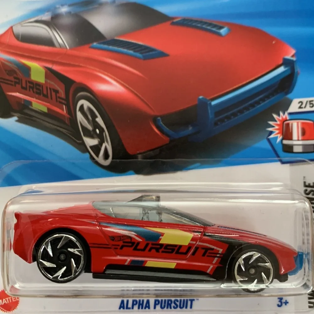 Alpha Pursuit Hot Wheels First Response Emergency Rescue Police Car Hotwheels 🆕